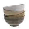 HKliving Set of 4 Kyoto Ceramics Japanese Bowls