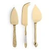 HKliving Set of 3 Gold Cheese Knives 1 HKliving Set of 3 Gold Cheese Knives