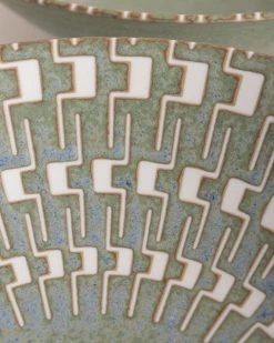 HKliving Japanese Ceramic Kyoto Salad Bowl 5 HKliving Japanese Ceramic Kyoto Salad Bowl