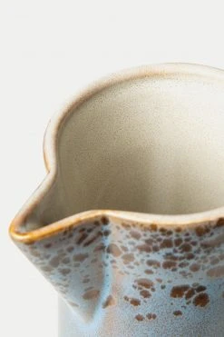 HKliving Berry Peat 70s Ceramics Milk Jug & Sugar Pot