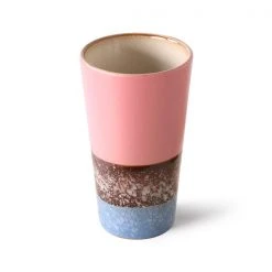 HKliving 70's Ceramics Latte Mug | Reef