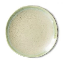 HKliving 70s Side Plates - Pistachio 2pcs