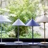 HKliving Triangular Table Lamps In A Choice Of Colours 2 HKliving Triangular Table Lamps In A Choice Of Colours