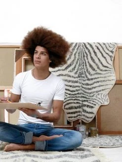 HKliving Round Bath Mat