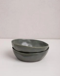 HKliving Ceramic 70 S Pasta Bowl Moss