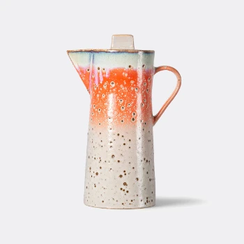 HKliving 70s Multi Colors Ceramic Coffee Pot 5 HKliving 70s Multi Colors Ceramic Coffee Pot