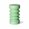 HKliving STONEWARE SIDE TABLE GREEN