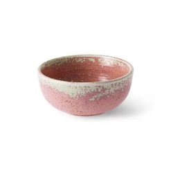 HKliving Home Chef Ceramics Bowl Rustic Pink
