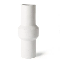 HKliving Large Speckled Clay Straight Vase 5 HKliving Large Speckled Clay Straight Vase