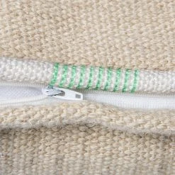 HKliving Hand Woven Cushion | Brown