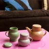 HKliving Ceramic Bubble Sand Tea Pot 1 HKliving Ceramic Bubble Sand Tea Pot
