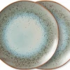 HKliving 70s Ceramics Dinner Plate In Mineral