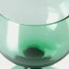 HKliving Fern Green The Emeralds Wine Glass Low