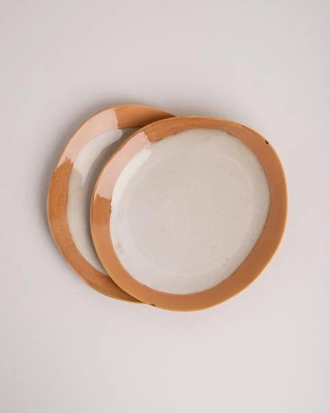 HKliving Ceramics Dinner Plate Earth HKliving Ceramics Dinner Plate Earth