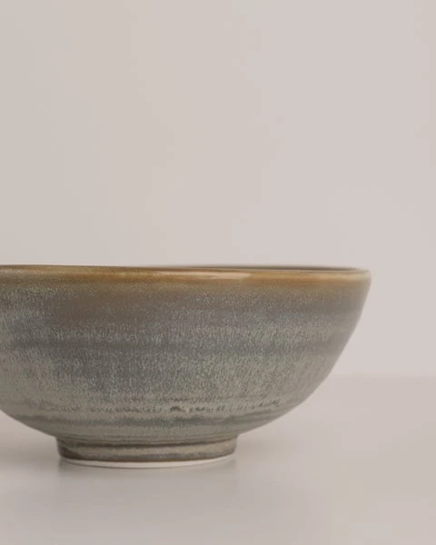 HKliving Home Chef Salad Bowl Rustic Green Grey HKliving Home Chef Salad Bowl Rustic Green Grey