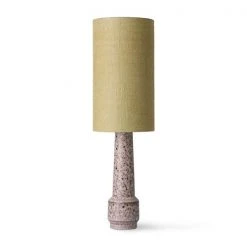 HKliving Jade Green Jute Cylinder Lampshade
