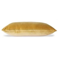 HKliving Velvet Cushion Gold