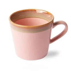 HKliving 70s Ceramics Cappuccino Mug - Pink