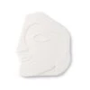 HKliving L Matt White Face Wall Ornament