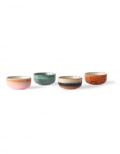 HKliving Set of 4 Dessert Bowls