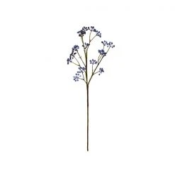 HKliving Artificial Blueberry Branch Set 3 Units