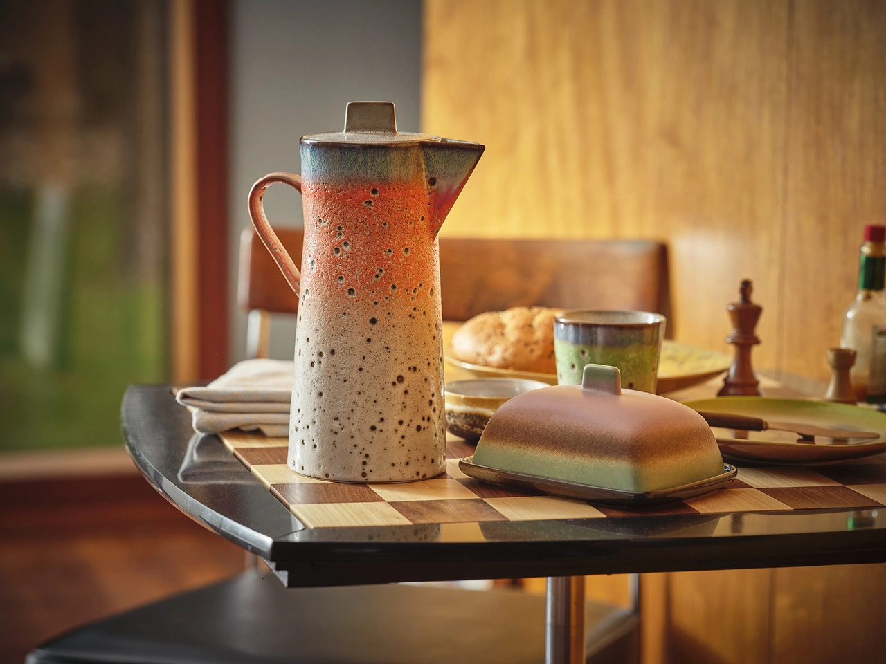 HKliving 70s Ceramics Coffee Pot - Asteroids HKliving 70s Ceramics Coffee Pot - Asteroids