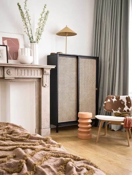 HKliving Cotton Fringe Pattern Throw HKliving Cotton Fringe Pattern Throw