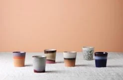 HKliving Ceramic 70 S Mugs 6
