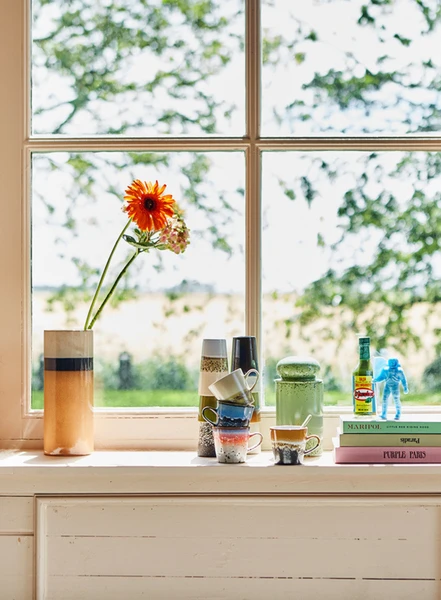 HKliving 70s Ceramics XL Tornado Vase HKliving 70s Ceramics XL Tornado Vase