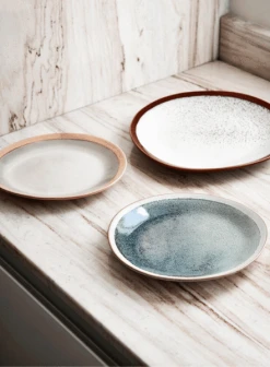 HKliving 70 S Style Dinner Plate Frost