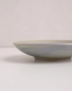 HKliving Purple Green Flat Bowl