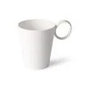 HKliving White Bone China Mug