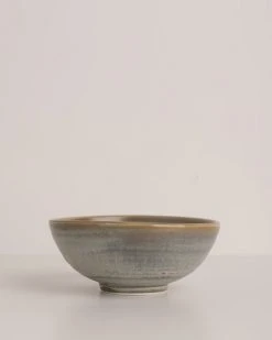 HKliving Home Chef Salad Bowl Rustic Green Grey