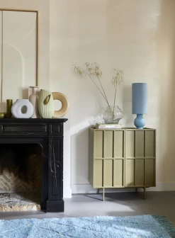 HKliving Hk Objects: Clear Low Glass Cloud Vase