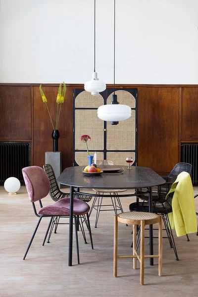 HKliving Rattan Tub Chair Black 5 HKliving Rattan Tub Chair Black