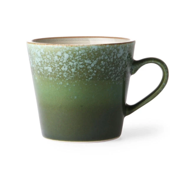 HKliving 70's Ceramics Cappuccino Mug | Grass HKliving 70's Ceramics Cappuccino Mug | Grass