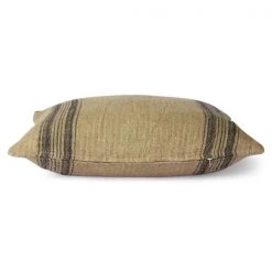HKliving Linen Cushion Dark Beige 45 X 45