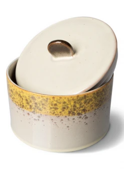 HKliving 70s Style Cookie Jar In Autumn