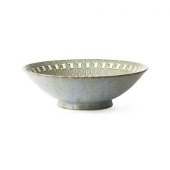HKliving Kyoto Ceramics: Japanese Ceramic Salad Bowl
