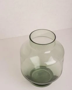 HKliving Vase L Glass Grun