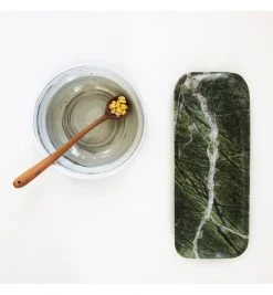 HKliving Green Marble Tray