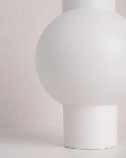 HKliving Matt White Vase M