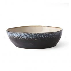 HKliving Ceramic 70's Pasta Bowl Galaxy Set of 2