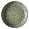HKliving Gradient Ceramics Deep Plate Green Set Of 2