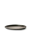 HKliving Home Chef Ceramics Rustic Black Dinner Plate