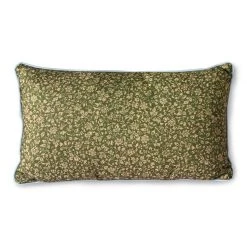 HKliving Doris for hkliving: printed cushion blue (35x60)