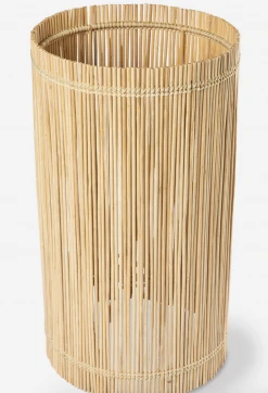 HKliving CYLINDER BAMBOO LAMP SHADE Ø22CM
