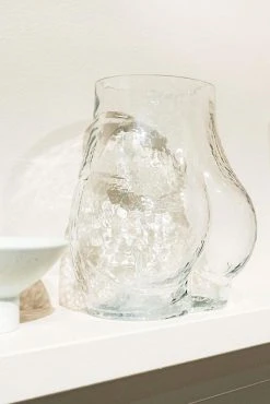 HKliving Glass Bum Vase