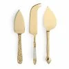 HKliving Cheese knives gold (set of 3)