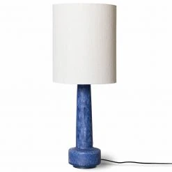HKliving Retro Blue Lamp Base